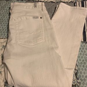 NWOT - 7 for all mankind Kimmie Crops